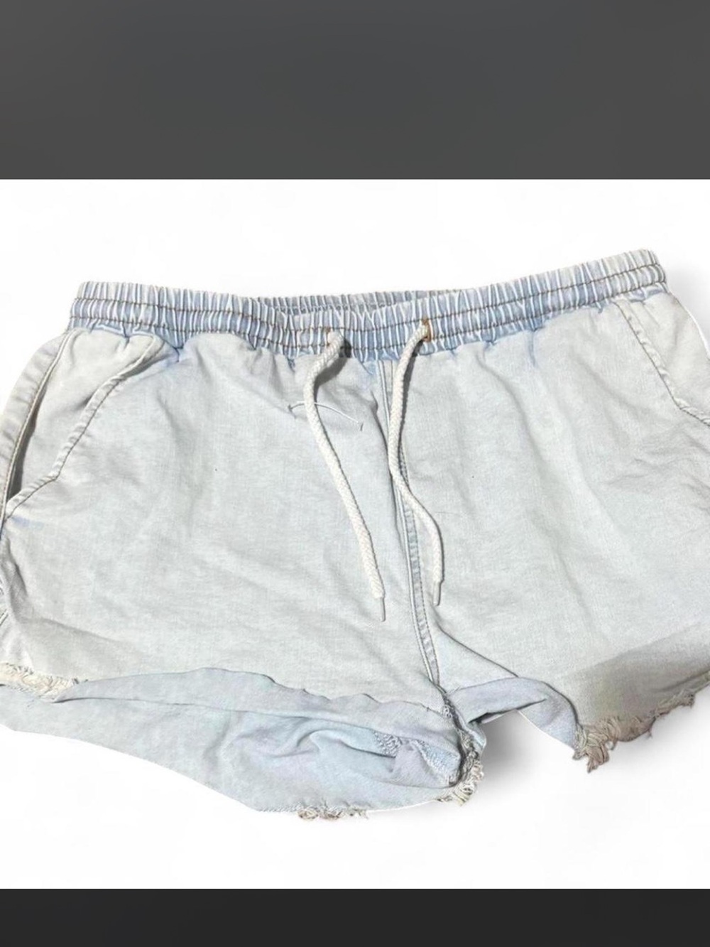 wild fable Light Blue Men's Drawstring Casual Shorts